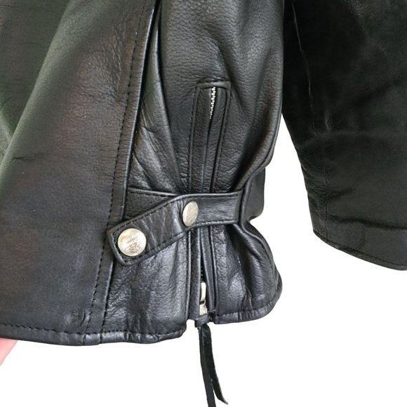 Interstate Leather Original Classics Leather Jacket Lined Mens Size Large - Picture 3 of 6